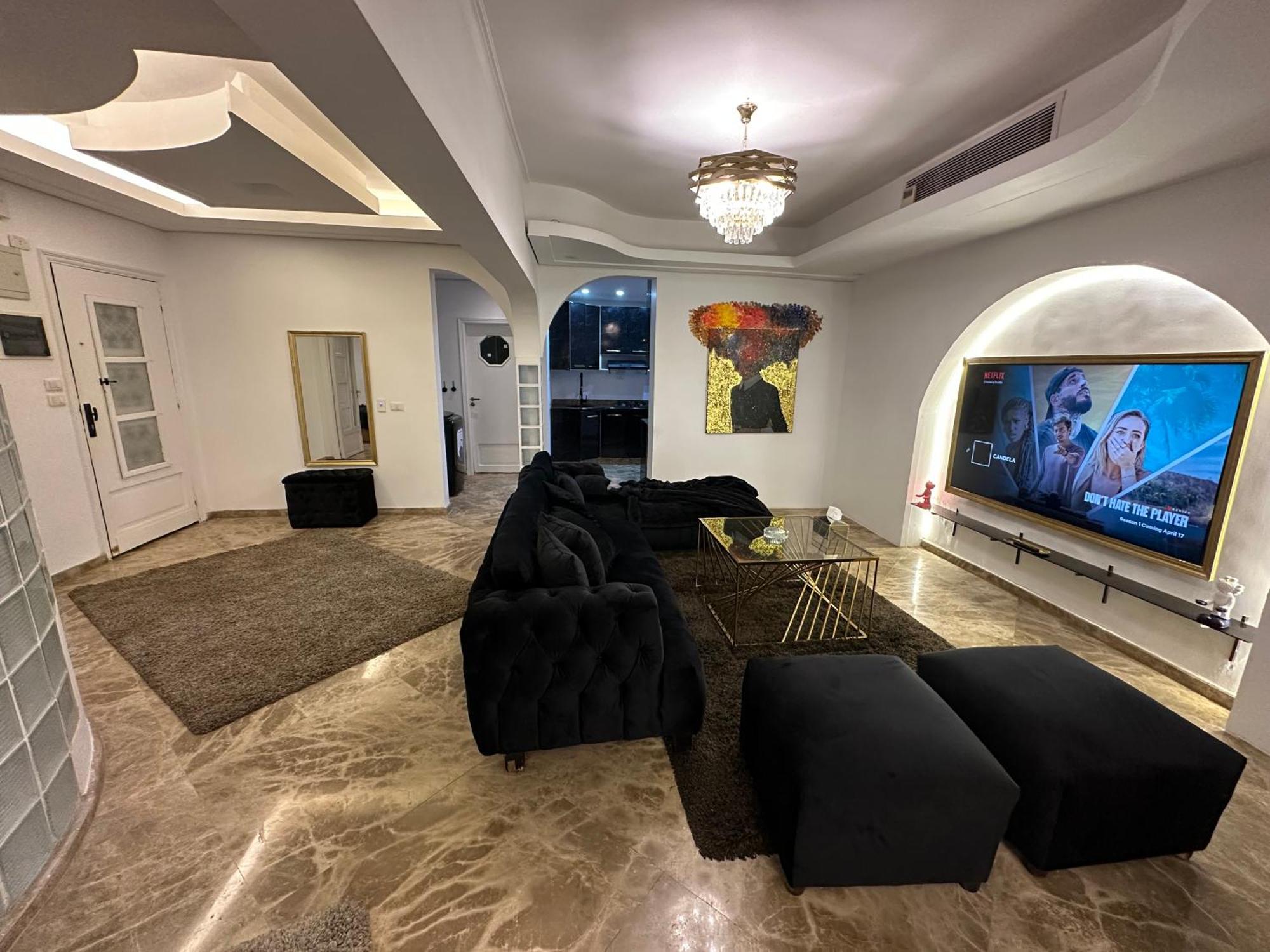 Modern 1-Bedroom Apartment In Zamalek Visits Allowed Cairo Exterior photo
